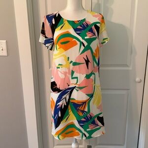 She & Sky multi color mini dress size Small